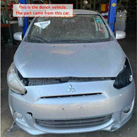 2015 MITSUBISHI MIRAGE Hood Panel Prime Steel 1.2L Starlight Silver Hatchback