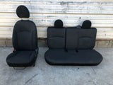 Driver Left and Rear Passenger Side Cloth Seat Assembly MITSUBISHI MIRAGE 2015 K