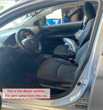 Driver Left and Rear Passenger Side Cloth Seat Assembly MITSUBISHI MIRAGE 2015 K