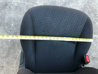 Driver Left and Rear Passenger Side Cloth Seat Assembly MITSUBISHI MIRAGE 2015 K
