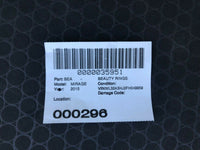 Driver Left and Rear Passenger Side Cloth Seat Assembly MITSUBISHI MIRAGE 2015 K