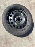 2008 - 2010 BMW 535I Wheel Rim & Tire 17x4 Temporary Spre Steel) T135/80R17