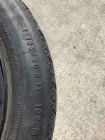 2008 - 2010 BMW 535I Wheel Rim & Tire 17x4 Temporary Spre Steel) T135/80R17