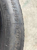 2008 - 2010 BMW 535I Wheel Rim & Tire 17x4 Temporary Spre Steel) T135/80R17