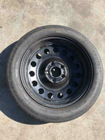 2008 - 2010 BMW 535I Wheel Rim & Tire 17x4 Temporary Spre Steel) T135/80R17