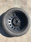 2008 - 2010 BMW 535I Wheel Rim & Tire 17x4 Temporary Spre Steel) T135/80R17