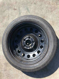 2008 - 2010 BMW 535I Wheel Rim & Tire 17x4 Temporary Spre Steel) T135/80R17