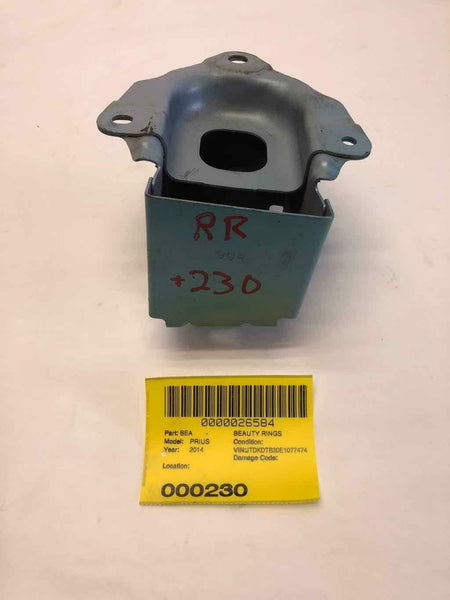 2014 TOYOTA PRIUS Rear Back Bumper Bracket Right Passenger Side Exterior