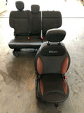 2014 FIAT 500 Front Right & Rear Cloth Seat Assembly G