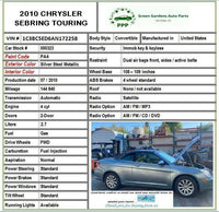 2007 - 2010 CHRYSLER SEBRING 2.7L 4 cylinder Air Conditioning A/C Condenser G