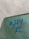 2007 - 2009 SATURN AURA Sedan Rear Back Door Glass Window Left Driver Side LH G