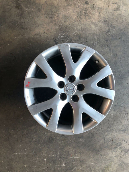 2007 - 2009 MAZDA CX7 18" Wheel Rim 18x7-1/2 Aluminum Low Gloss Silver G
