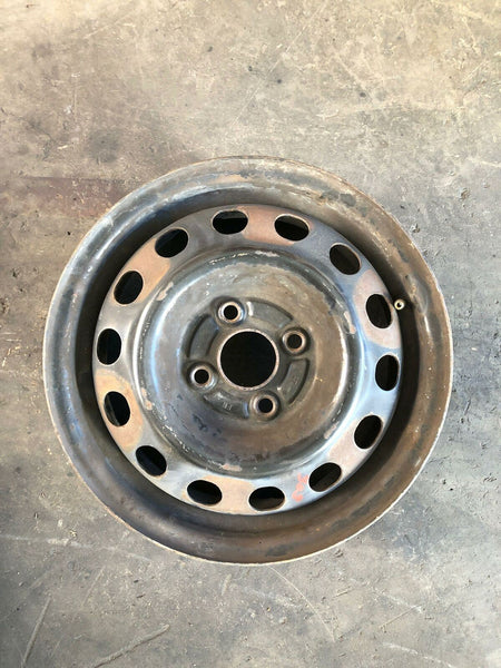 1992 - 2000 HONDA CIVIC 14" Wheel Rim 14x5 Steel Rim 14 holes Black G
