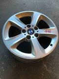 2004 - 2006 BMW 330I 17" Wheel Rim 17x8 (Alloy) 5 Spoke Flat Spoke 5 Lug Mounts