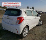 2016 - 2020 CHEVY SPARK Rear Door Glass Window Right Passenger Side G