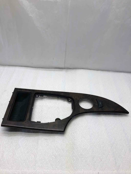 2008 BMW 528I Woodgrain Shifter Trim Bezel (ID 51166974707-01) G