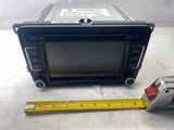 2009 - 2013 VW CC Radio Receiver AM FM w/o Navigation (ID 1K0035180AC) G