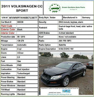 2009 - 2012 VW CC Fuel Gas Vapor Charcoal Evaporator Canister G