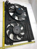 2009 - 2012 VW CC Electric Dual Cooler Cooling Motor Fan Assembly G
