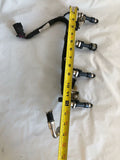 2009 SATURN AURA Fuel Injection Rail with Injectors Set 2.4L A/T G