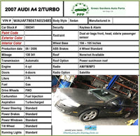 2005 - 2009 AUDI A4 Front Center Grill Grille Exterioe Sedan G