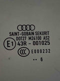 2002 - 2008 AUDI A4 Front Door Glass Window Right Passenger Side G