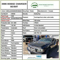 2006 - 2010 DODGE CHARGER Rear Back Bumper Cover Paint Code PXR G