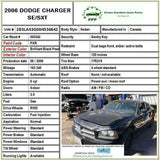 2006 - 2010 DODGE CHARGER Rear Back Bumper Cover Paint Code PXR G