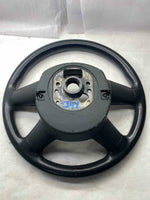 2007 - 2012 AUDI A4 Drivers Wheel Steering w/4 Spoke w/o tiptronic Black G