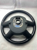 2007 - 2012 AUDI A4 Drivers Wheel Steering w/4 Spoke w/o tiptronic Black G