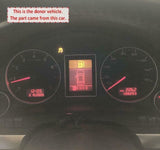 2007 AUDI A4 Steering Column Upper and Lower Trim Surround Cover G