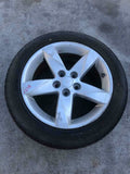 2009 MITSUBISHI ECLIPSE Wheel Rim & Tire 17" (17x7.5) 5 Spokes 225 / 50R17