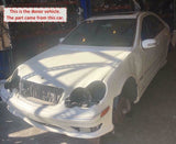 2001 - 2007 MERCEDES C-CLASS Front Sun Visor with Mirror Left Driver Side LH G