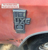 1984 SUBURBAN 10 Rear Back Inside Door Handle Left Driver Side LH G
