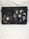 2009 - 2012 VW CC Engine Electric Dual Cooling Fan Complete Assembly Sedan G