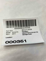 2014 HYUNDAI SONATA Communication Control Module 2.0L ID (965103Q055) G