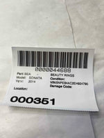 2010 - 2014 HYUNDAI SONATA Fuel Filler Neck Assembly 2.4L Sedan A/T G