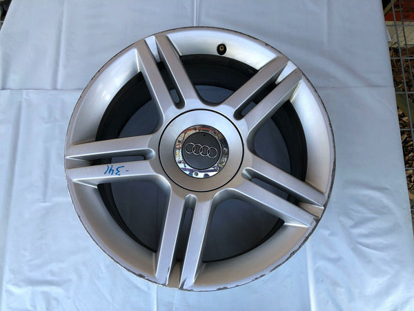 2005 - 2011 AUDI A4 17" Wheel Rim 17x7-1/2 Alloy 5 Double Spoke G