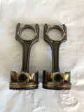2009 Volkswagen CC Two Engine Piston With Connecting Rod Assembly Sedan 2.0L G
