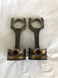 2009 Volkswagen CC Two Engine Piston With Connecting Rod Assembly Sedan 2.0L G