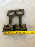 2009 Volkswagen CC Two Engine Piston With Connecting Rod Assembly Sedan 2.0L G