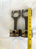 2009 Volkswagen CC Two Engine Piston With Connecting Rod Assembly Manual Sedan G