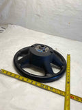 2009 - 2012 AUDI A4 Driver's Steering 4 spoke Wheel w/o Wood Black Sedan G