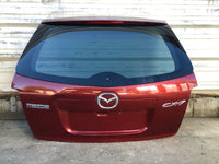 2007 - 2012 MAZDA CX7 Tailgate Heated Privacy Tint Glass w/ Spoiler Assembly G