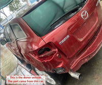 2007 - 2012 MAZDA CX7 Tailgate Heated Privacy Tint Glass w/ Spoiler Assembly G