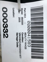 2001 - 2005 BMW 330I Rear Back Door Paint Code 354 Left Driver Side LH Sedan G