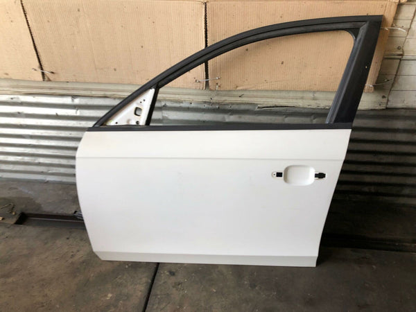 2009 - 2011 AUDI A4 Front Door Assembly White Left Driver Side LH Sedan