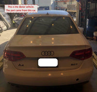 2009 - 2012 AUDI A4 Rear Trunk Decklid Hatch Tailgate w/o Integrated Spoiler G