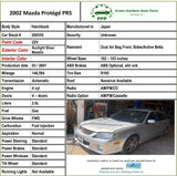 1999 - 2003 MAZDA PROTEGE Front Door Paint Code 22V Left Driver Side LH G