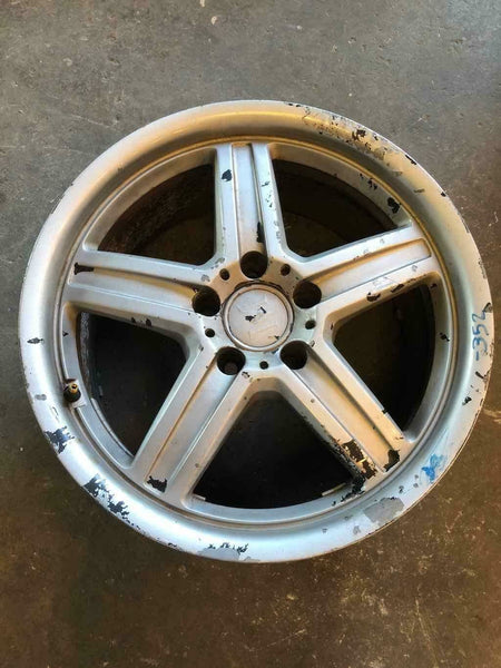 2002 - 2011 AUDI A4 17" Wheel Rim 17x7-1/2 Alloy 5 Spoke (ID 4F0601025AF) G